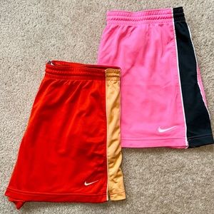 Two Pairs of Nike Gym Shorts